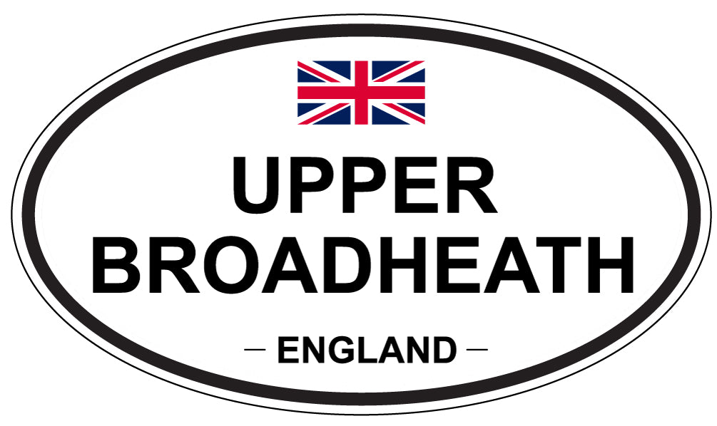 UPPER BROADHEATH, England - Oval Magnet