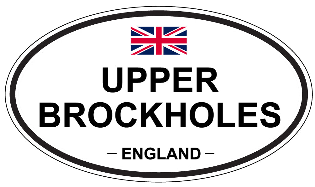 UPPER BROCKHOLES, England - Oval Magnet