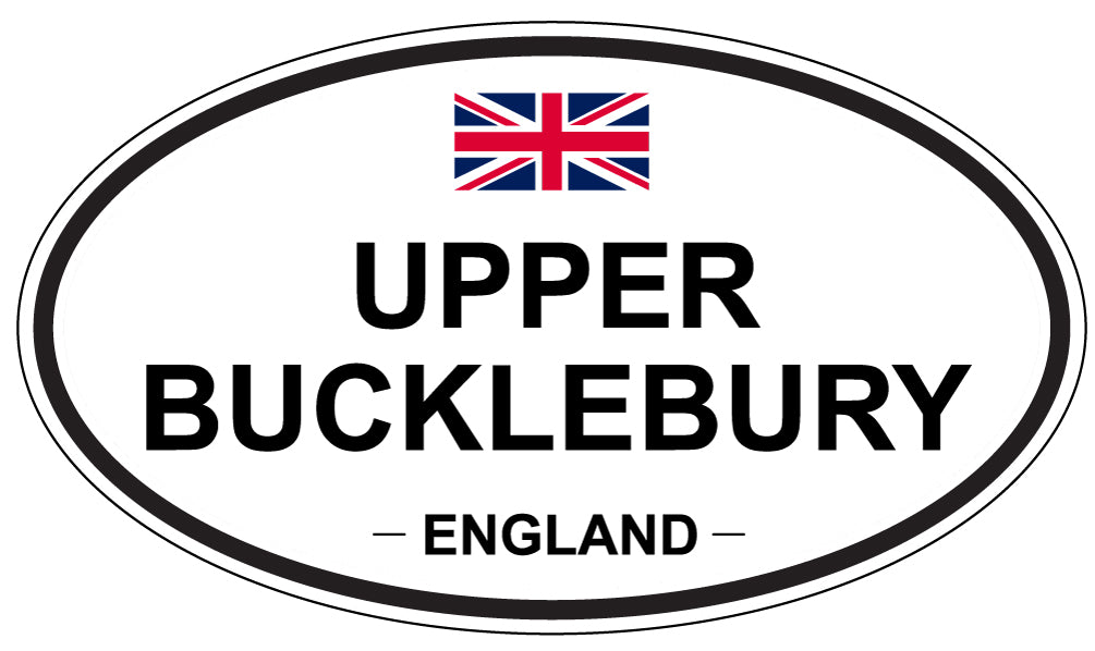 UPPER BUCKLEBURY, England - Oval Magnet