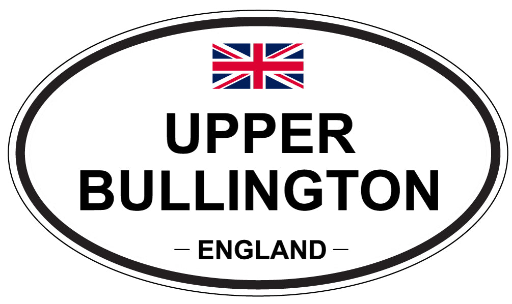 UPPER BULLINGTON, England - Oval Magnet