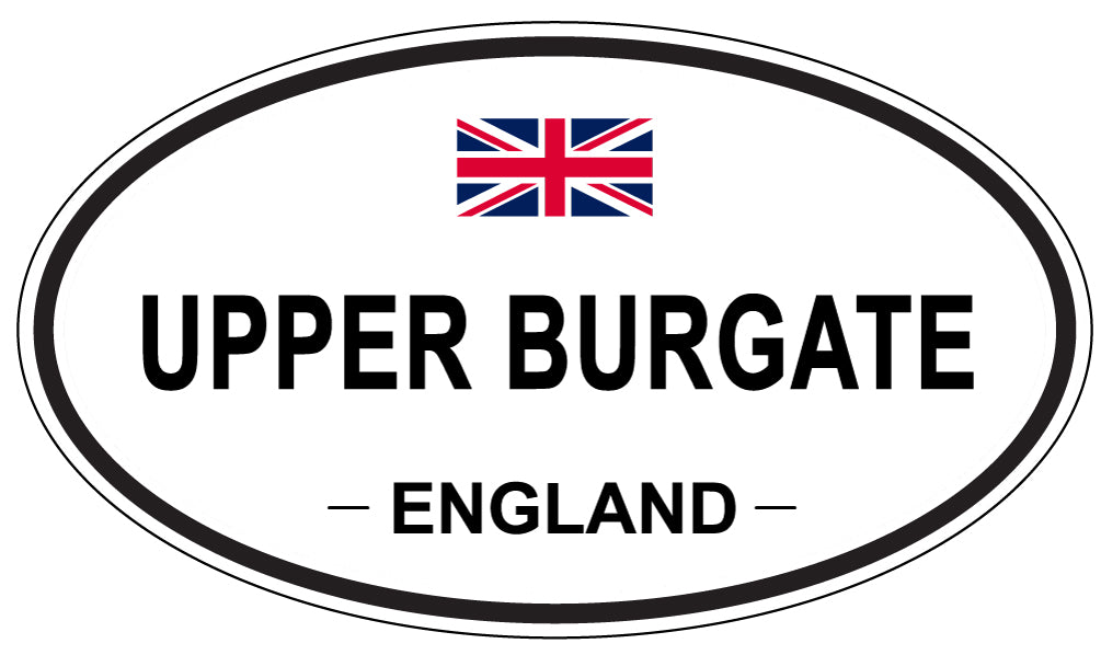 UPPER BURGATE, England - Oval Magnet