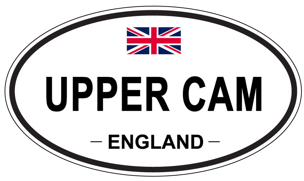 UPPER CAM, England - Oval Magnet