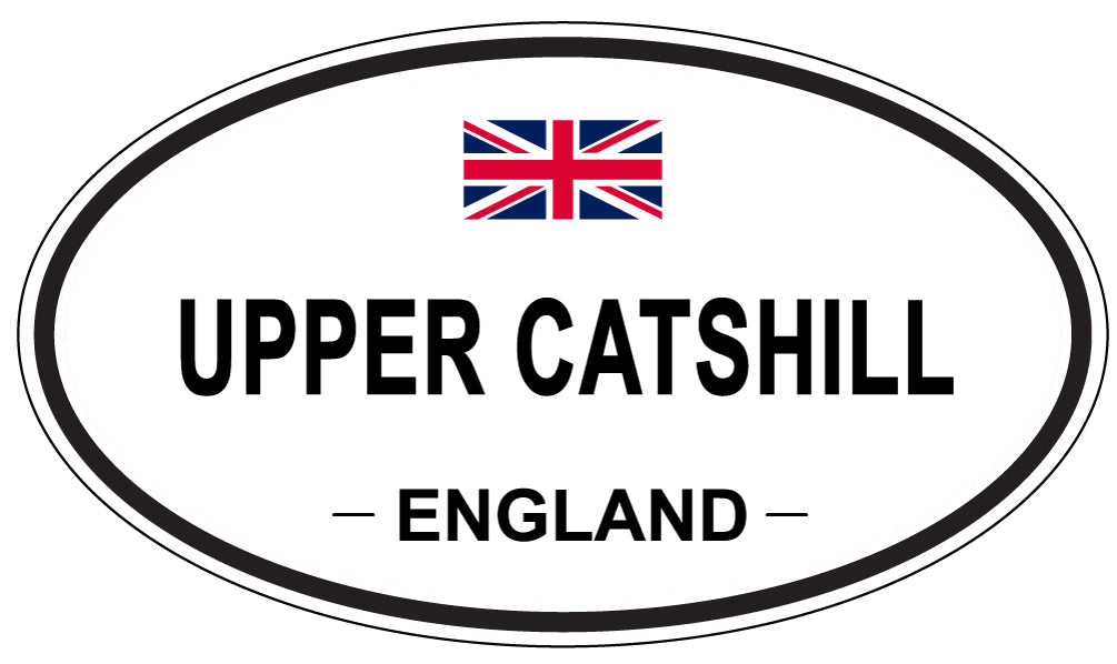 UPPER CATSHILL, England - Oval Magnet