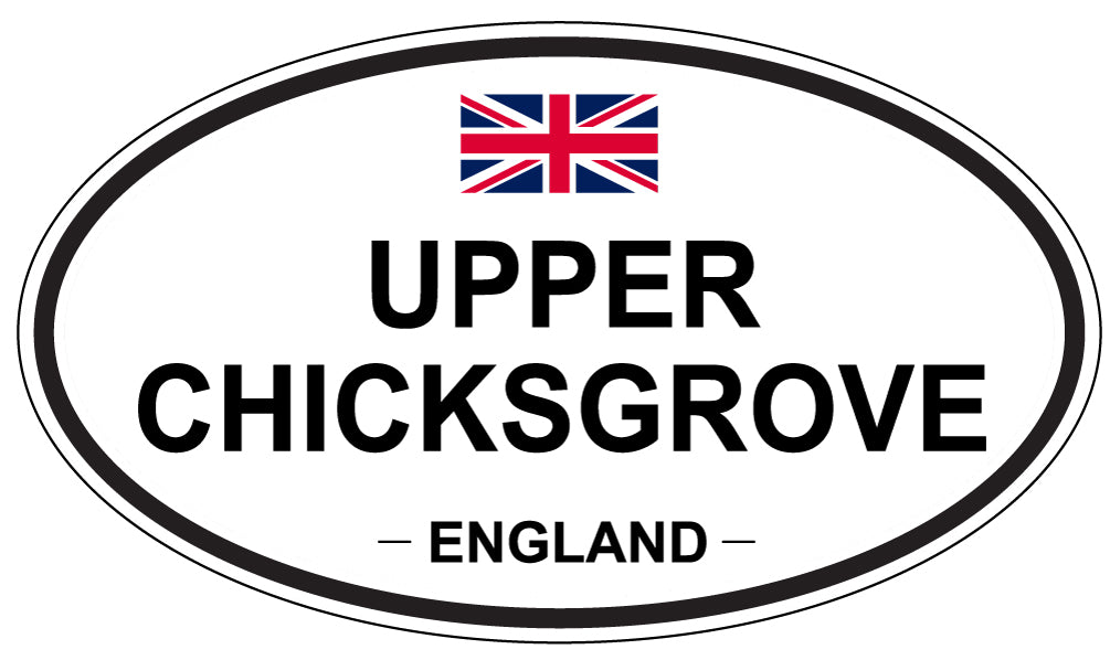 UPPER CHICKSGROVE, England - Oval Magnet