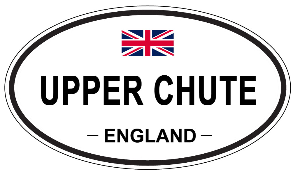 UPPER CHUTE, England - Oval Magnet