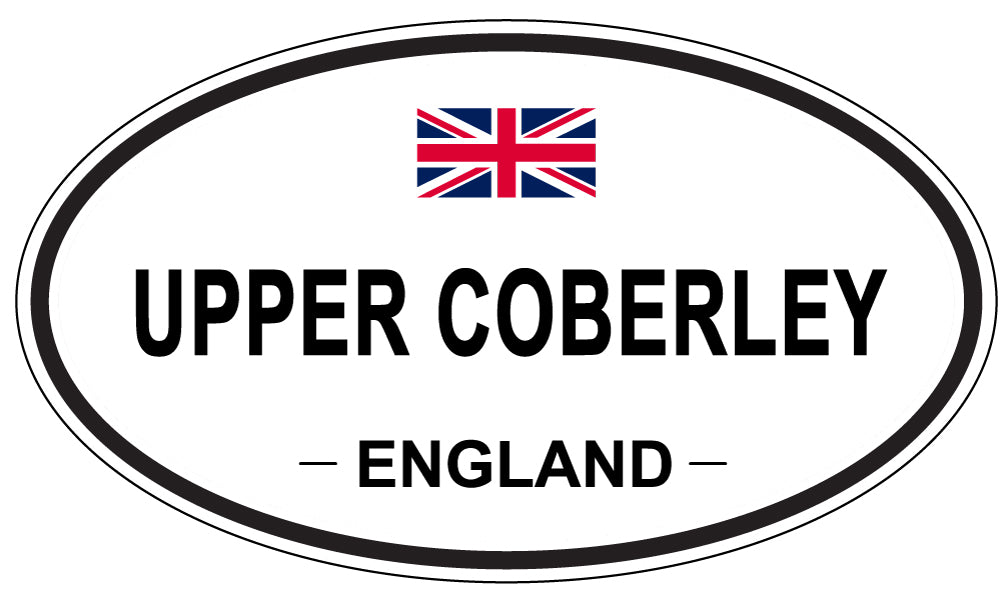 UPPER COBERLEY, England - Oval Magnet
