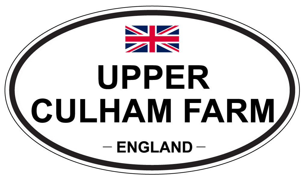 UPPER CULHAM FARM, England - Oval Magnet