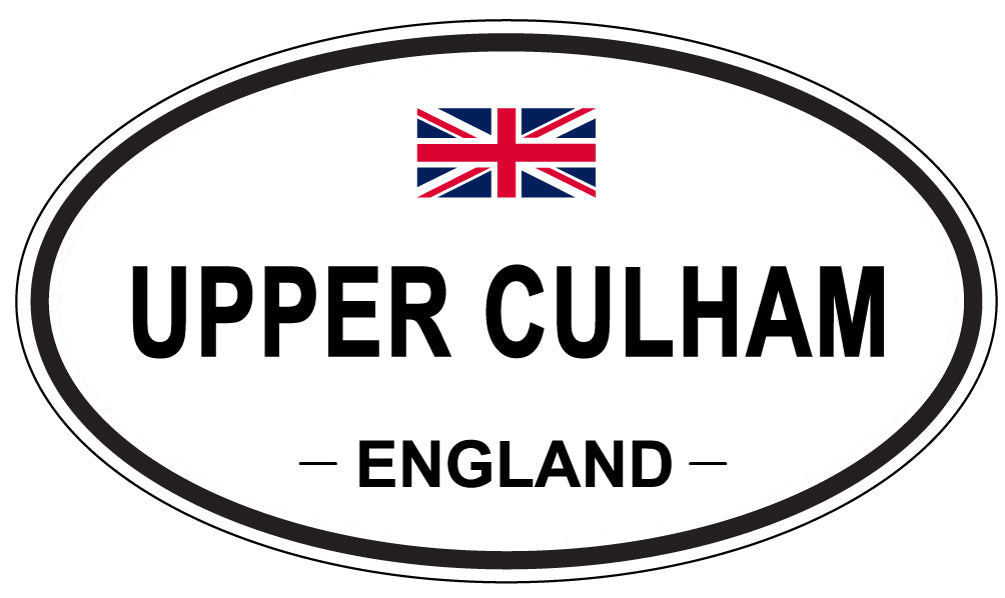 UPPER CULHAM, England - Oval Magnet