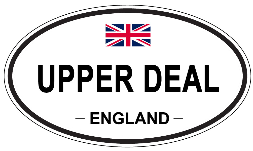 UPPER DEAL, England - Oval Magnet