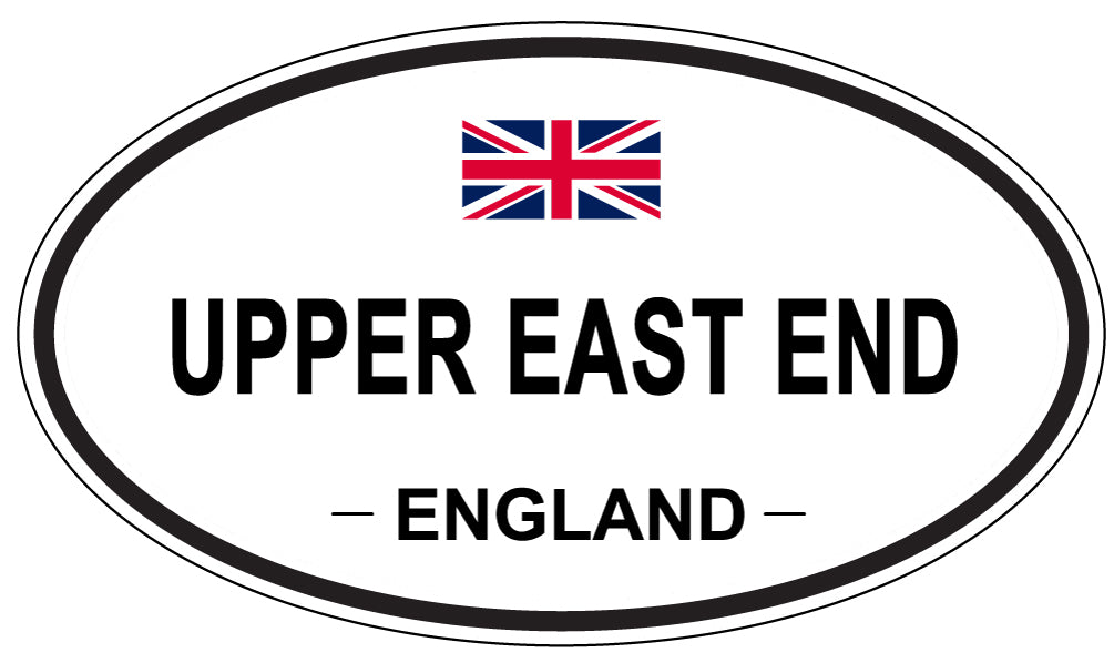 UPPER EAST END, England - Oval Magnet