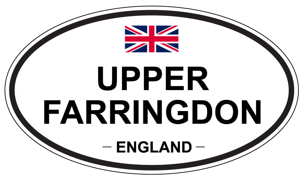 UPPER FARRINGDON, England - Oval Magnet