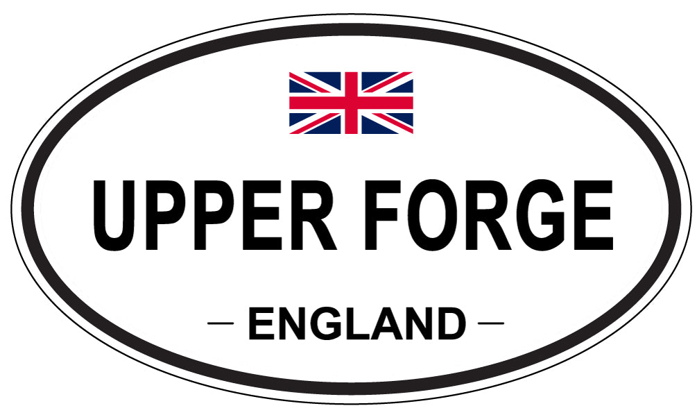 UPPER FORGE, England - Oval Magnet