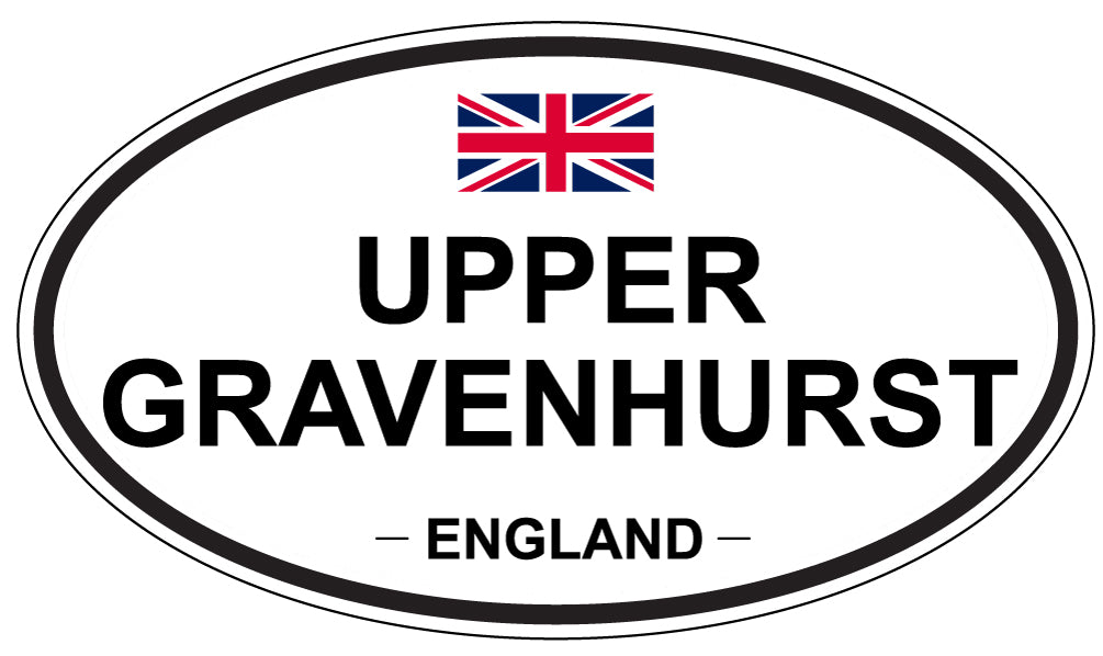 UPPER GRAVENHURST, England - Oval Magnet