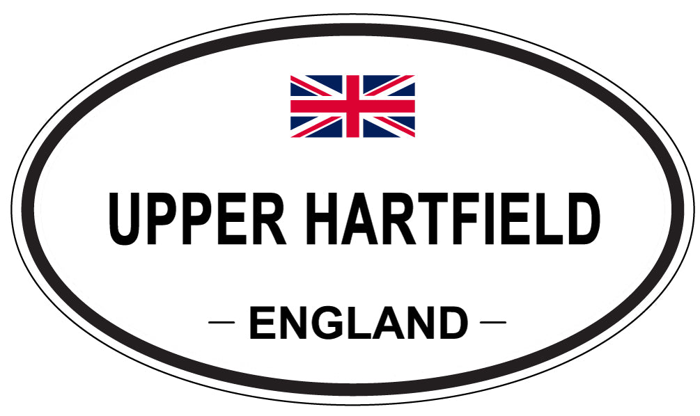 UPPER HARTFIELD, England - Oval Magnet