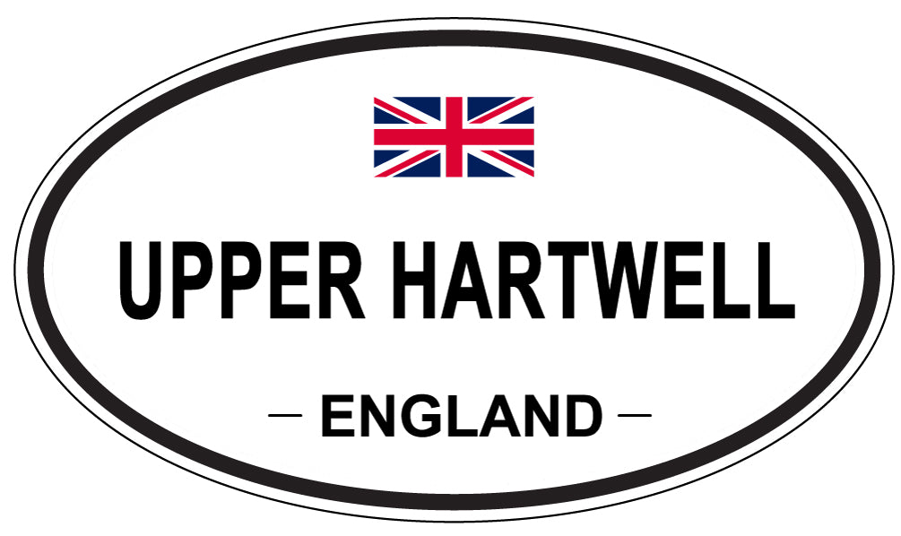 UPPER HARTWELL, England - Oval Magnet