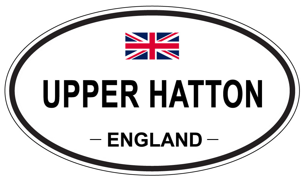 UPPER HATTON, England - Oval Magnet