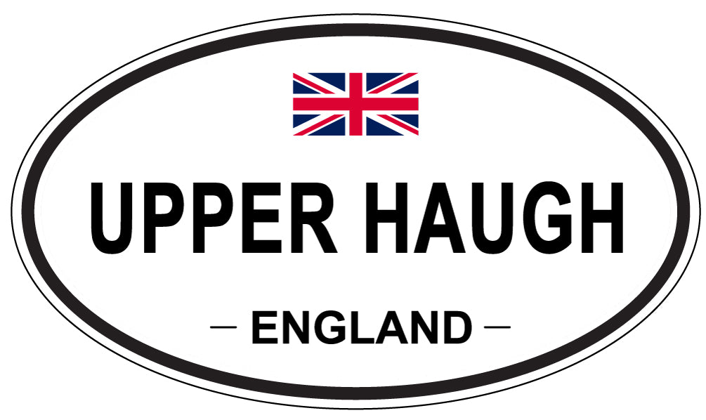 UPPER HAUGH, England - Oval Magnet