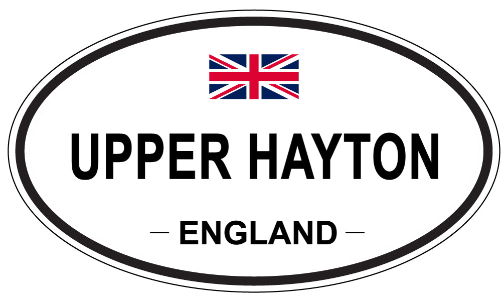 UPPER HAYTON, England - Oval Magnet