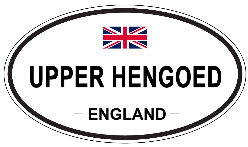 UPPER HENGOED, England - Oval Magnet