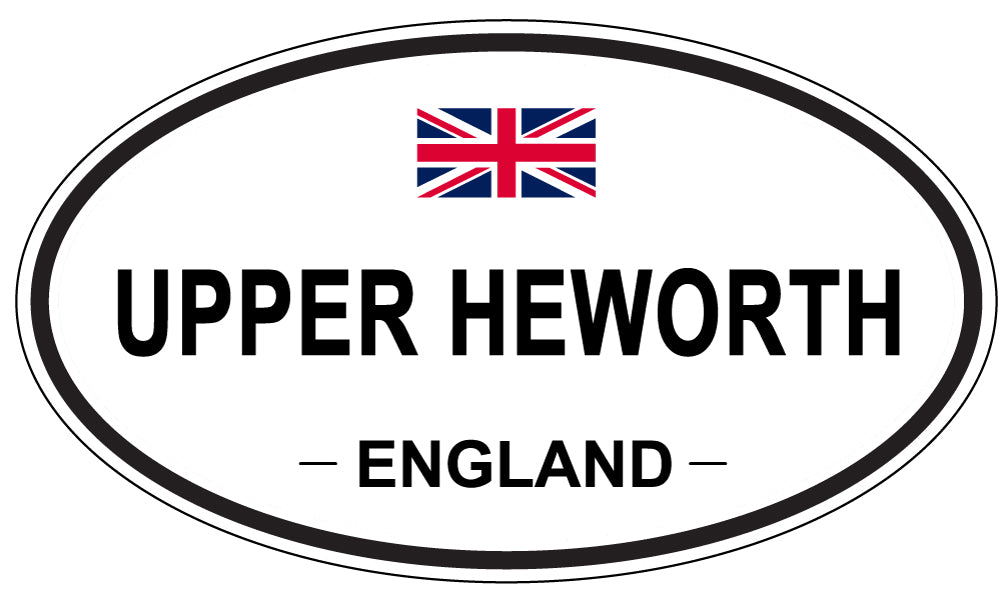 UPPER HEWORTH, England - Oval Magnet