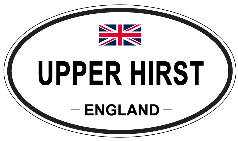 UPPER HIRST, England - Oval Magnet