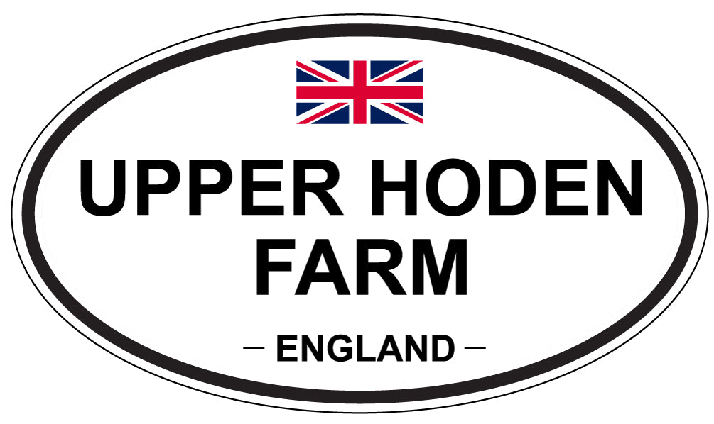 UPPER HODEN FARM, England - Oval Magnet