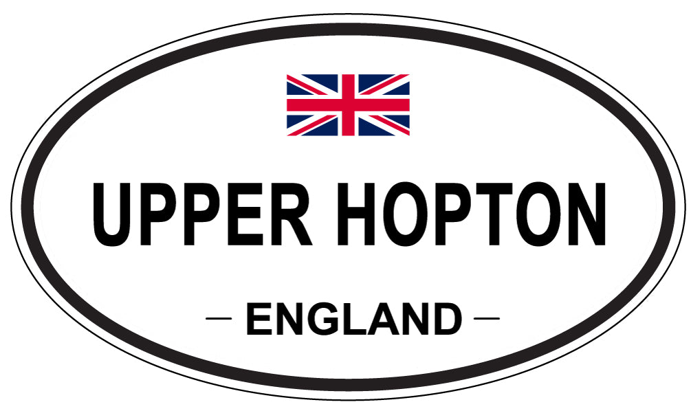 UPPER HOPTON, England - Oval Magnet
