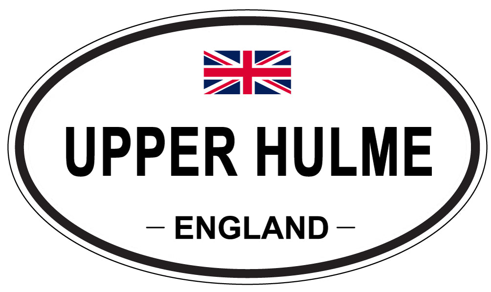 UPPER HULME, England - Oval Magnet