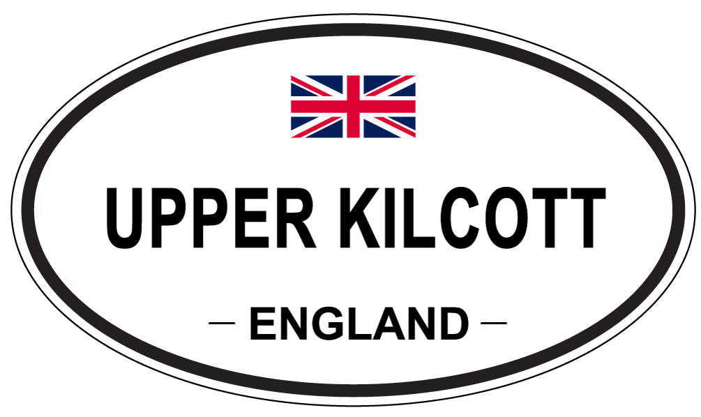 UPPER KILCOTT, England - Oval Magnet