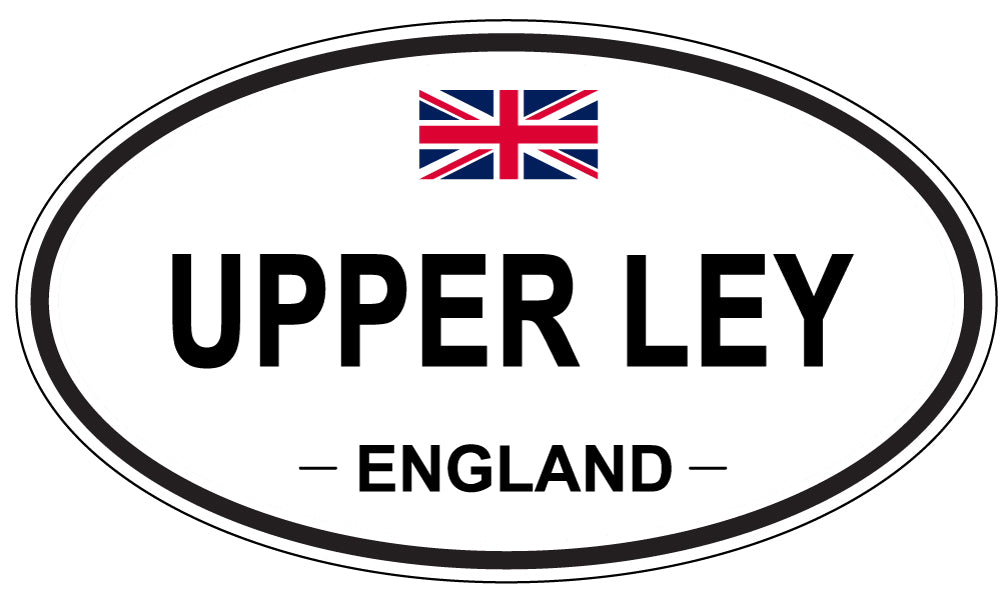 UPPER LEY, England - Oval Magnet
