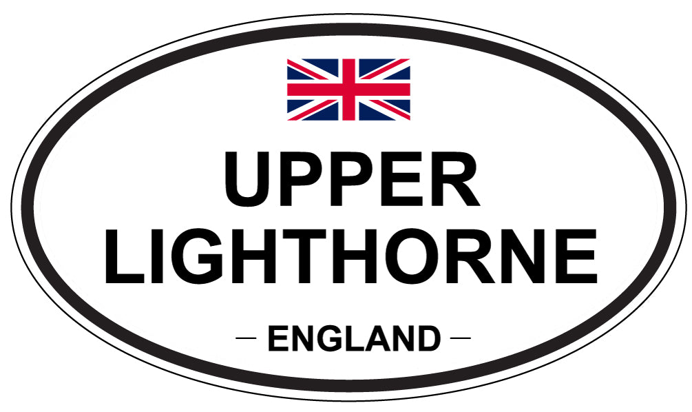 UPPER LIGHTHORNE, England - Oval Magnet