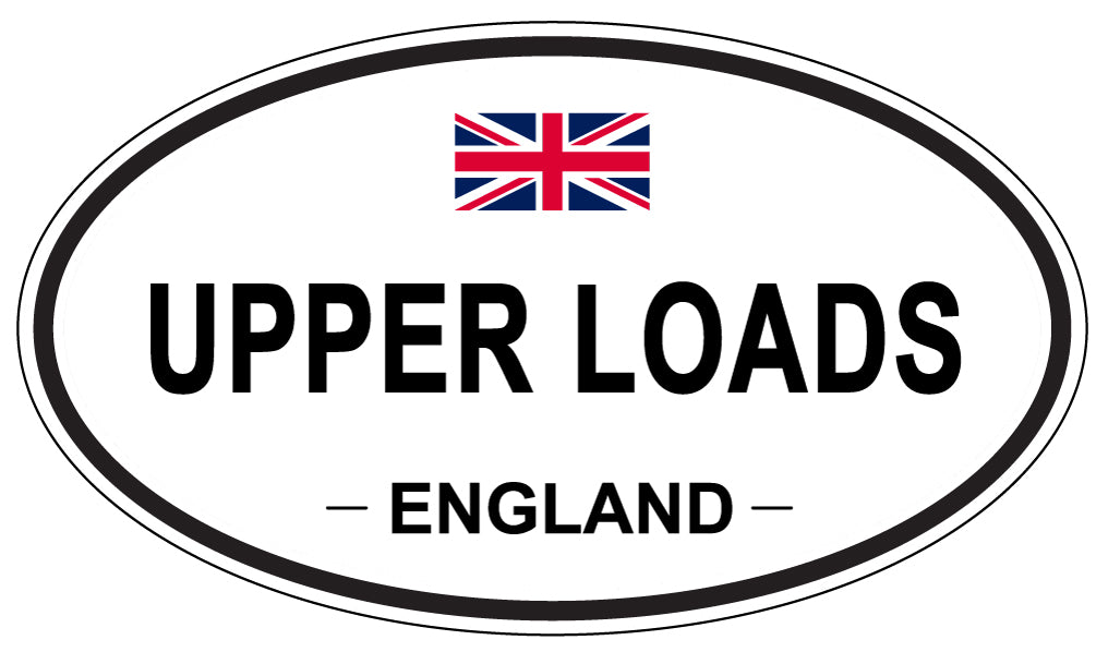 UPPER LOADS, England - Oval Magnet