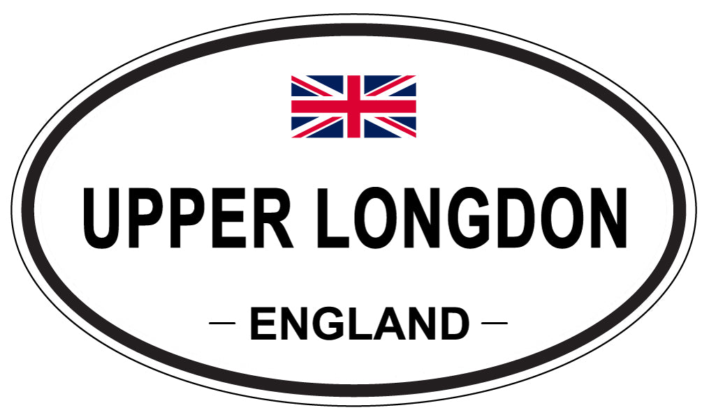 UPPER LONGDON, England - Oval Magnet