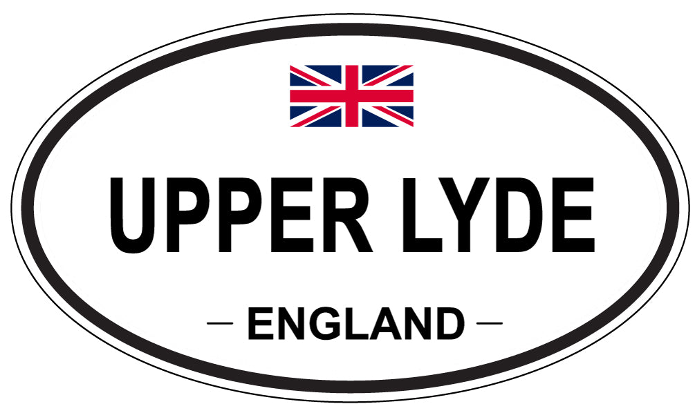 UPPER LYDE, England - Oval Magnet