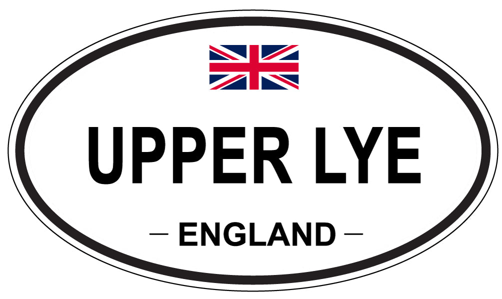 UPPER LYE, England - Oval Magnet