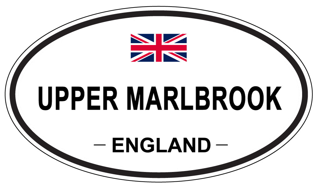 UPPER MARLBROOK, England - Oval Magnet