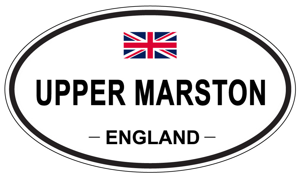UPPER MARSTON, England - Oval Magnet