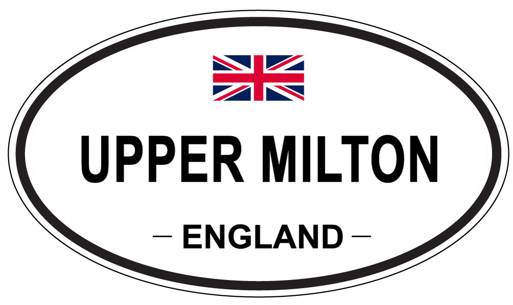 UPPER MILTON, England - Oval Magnet