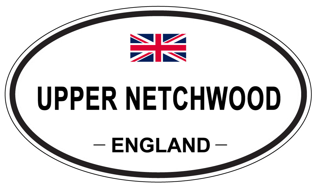 UPPER NETCHWOOD, England - Oval Magnet