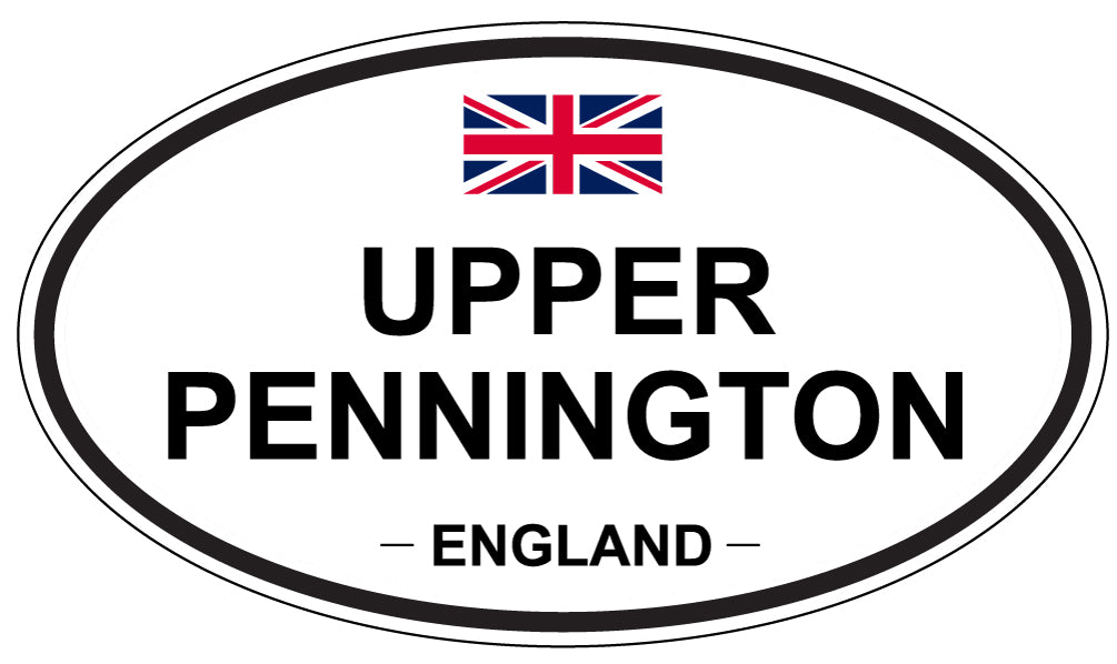 UPPER PENNINGTON, England - Oval Magnet