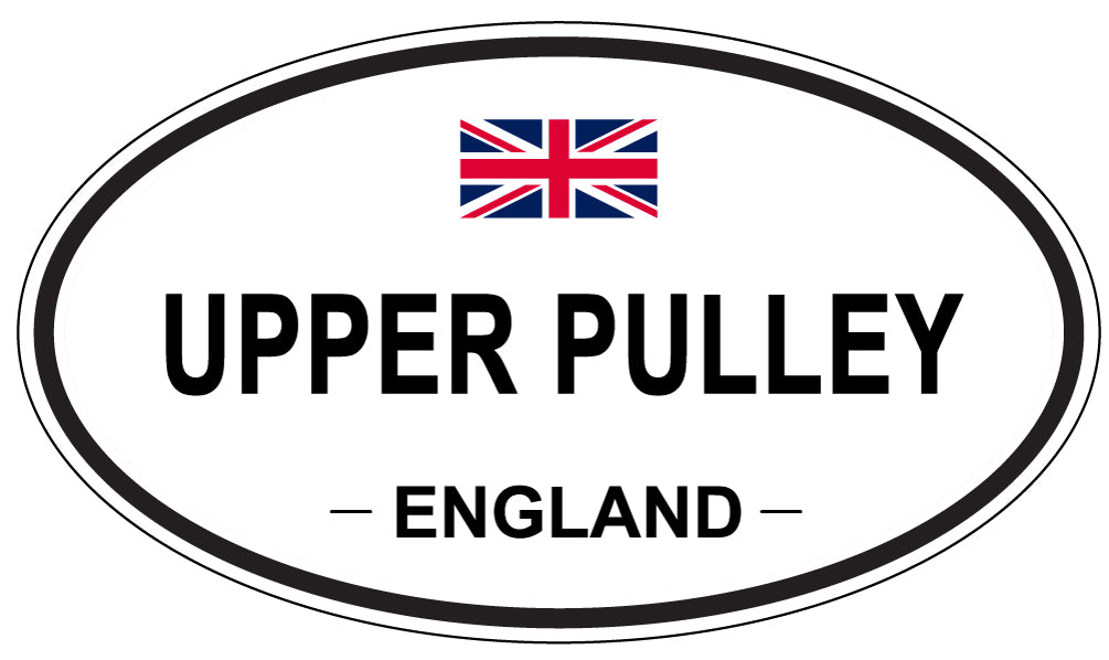 UPPER PULLEY, England - Oval Magnet