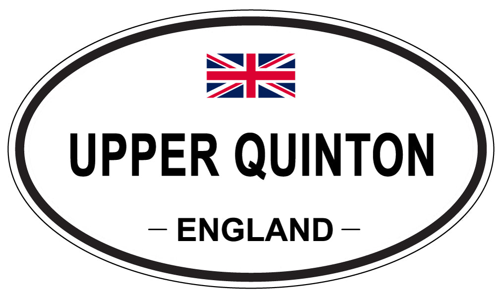 UPPER QUINTON, England - Oval Magnet