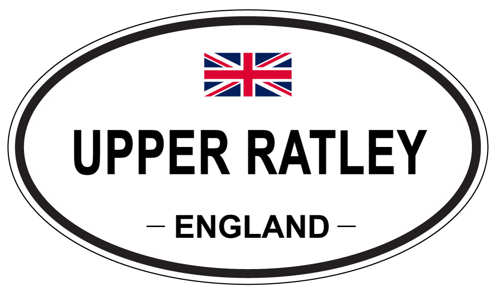 UPPER RATLEY, England - Oval Magnet