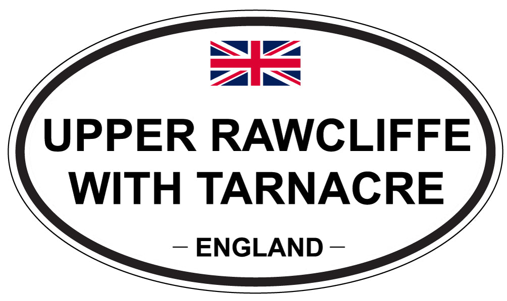 UPPER RAWCLIFFE WITH TARNACRE, England - Oval Magnet