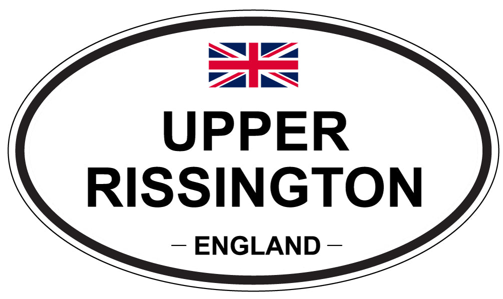 UPPER RISSINGTON, England - Oval Magnet