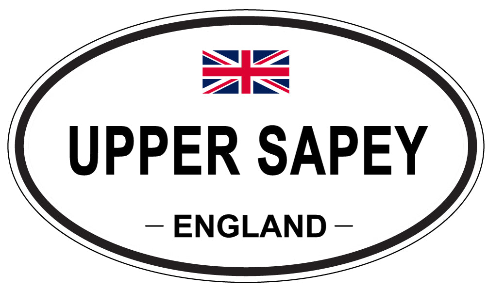 UPPER SAPEY, England - Oval Magnet