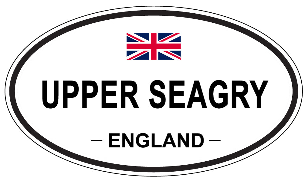 UPPER SEAGRY, England - Oval Magnet