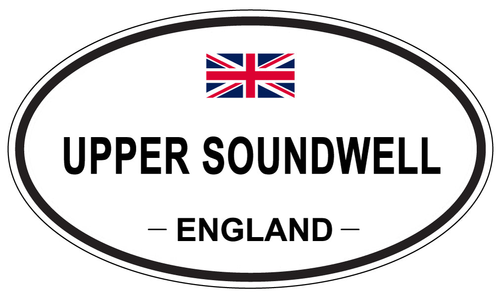 UPPER SOUNDWELL, England - Oval Magnet