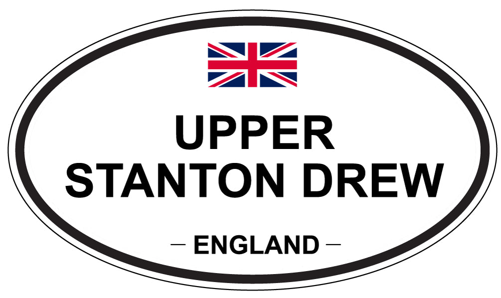UPPER STANTON DREW, England - Oval Magnet