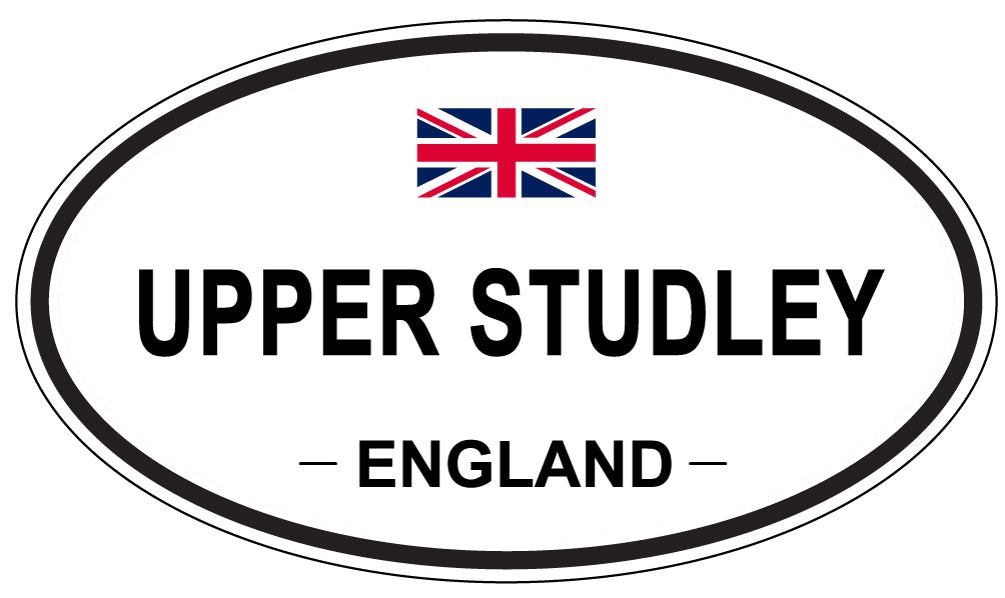 UPPER STUDLEY, England - Oval Magnet